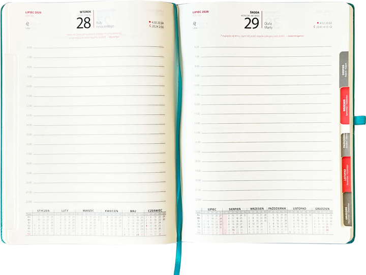 Щоденник 2026 Avanti Elegance V8 A4 416 сторінок Салатовий (5905525867334) - зображення 2