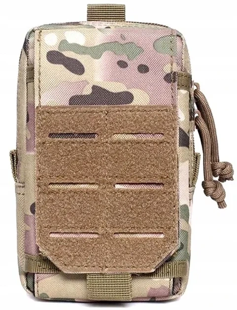 Тактическая сумка на пояс T125 MULTICAM + Карабин - изображение 3