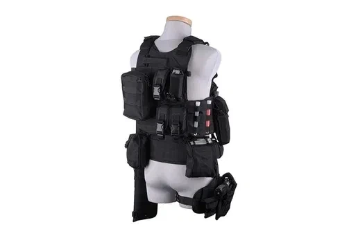 РПС Модульный тактический пояс MOLLE Типа X - BLACK - изображение 8