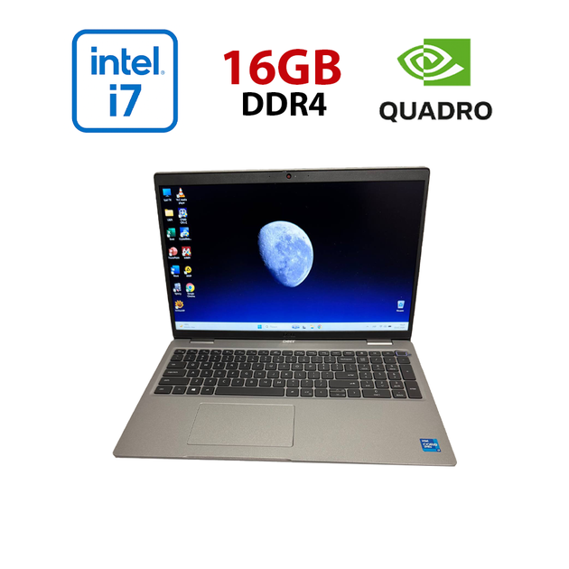 Ноутбук Dell Precision 3560 / 15.6" (1366x768) TN / Intel Core i7-1185G7 (4 (8) ядра по 1.2 - 4.8 GHz) / 16 GB DDR4 / 256 GB SSD / nVidia Quadro T500, 2 GB GDDR6, 64-bit / WebCam б/у - Фото 1 Ноутбук Dell Precision 3560 / 15.6" (1366x768) TN / Intel Core i7-1185G7 (4 (8) ядра по 1.2 - 4.8 GHz) / 16 GB DDR4 / 256 GB SSD / nVidia Quadro T500, 2 GB GDDR6, 64-bit / WebCam б/у - изображение 1