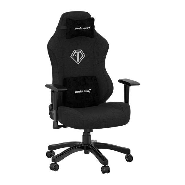 Крісло ігрове Anda Seat Phantom 3 Black Fabric Size L - изображение 15