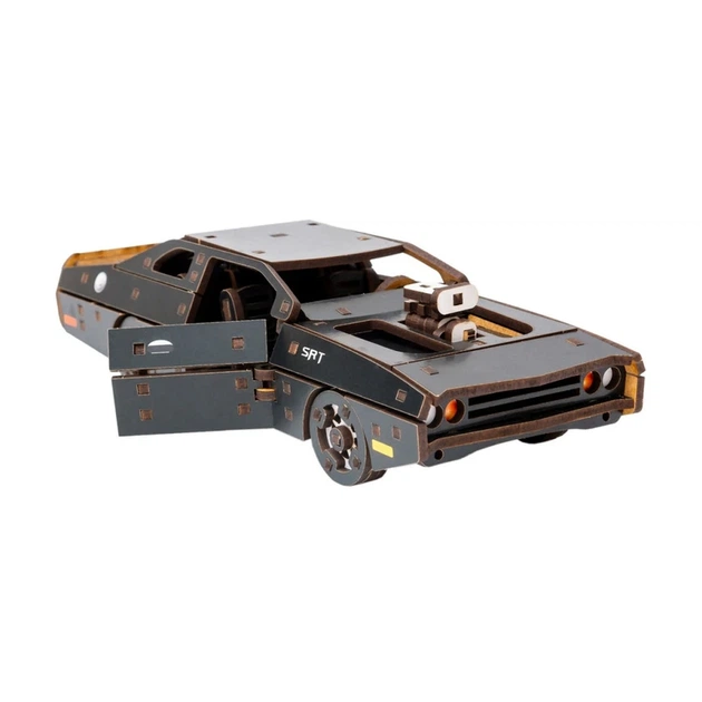 Дерев'яний 3D конструктор "Fast Furious" Puz-62519, 125 деталей, чорний - Фото 6 Дерев'яний 3D конструктор "Fast Furious" Puz-62519, 125 деталей, чорний - изображение 6