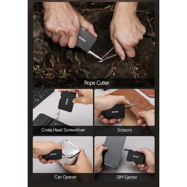 Ремінь мультитул Nextool Multi Functional Belt Tool P50 - изображение 2