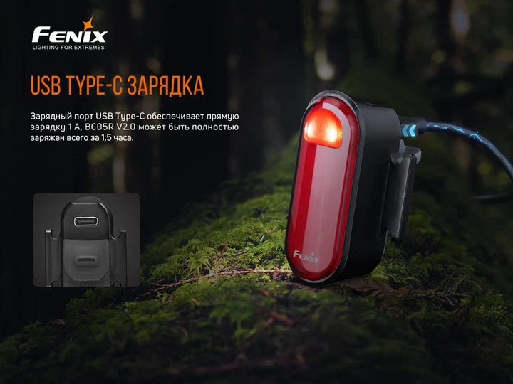 Велофара задня Fenix BC05R V2.0 - изображение 13