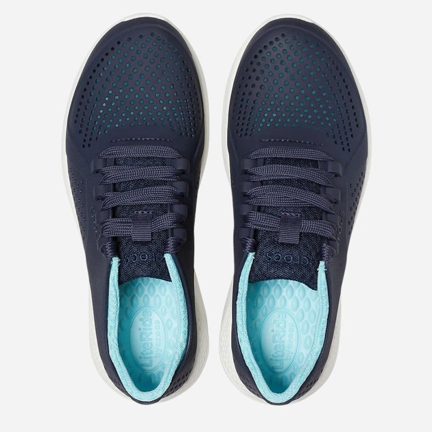 Жіночі снікери Crocs LiteRide Pacer 205234-4GT 39-40 (M7/W9) Темно-сині (191448500518) - зображення 4