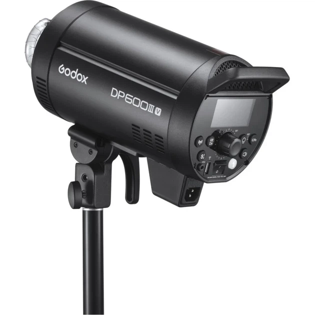 Профессиональный студийный свет Godox DP600III-V 600 Вт с LED пилотом и системой X - Фото 2 Профессиональный студийный свет Godox DP600III-V 600 Вт с LED пилотом и системой X - изображение 2