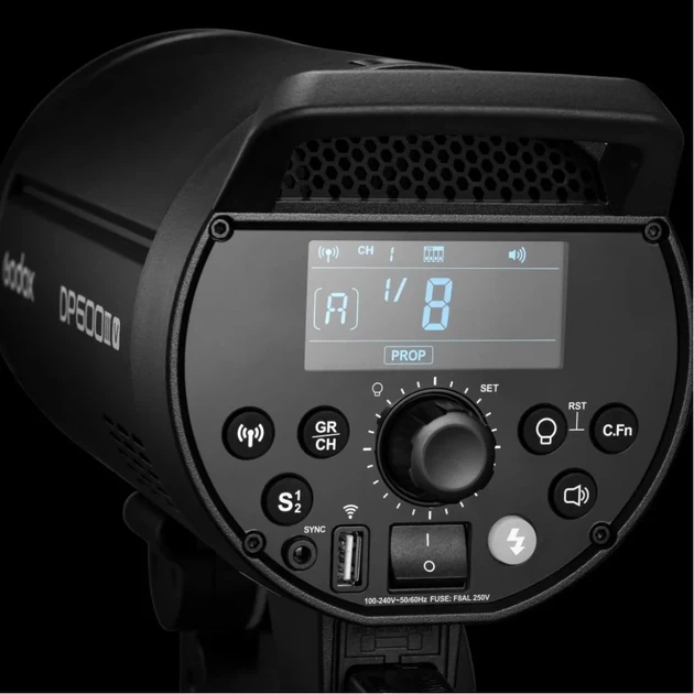 Профессиональный студийный свет Godox DP600III-V 600 Вт с LED пилотом и системой X - Фото 3 Профессиональный студийный свет Godox DP600III-V 600 Вт с LED пилотом и системой X - изображение 3