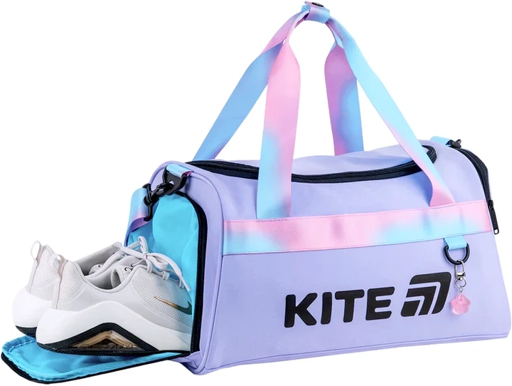 Сумка спортивна Kite Education Shine On 20х41х24 см Фіолетова (K26-2505-1) - зображення 5