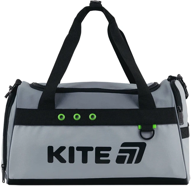 Сумка спортивна Kite Education Urban 20х41х24 см Сіра (K26-2505-3) - Фото 3 Сумка спортивна Kite Education Urban 20х41х24 см Сіра (K26-2505-3) - зображення 3