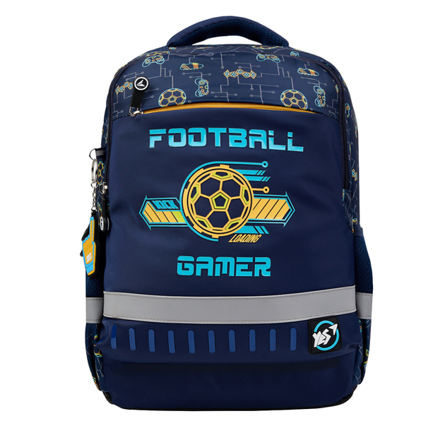Рюкзак школьный Yes S-52 Ergo Football Gamer (559891) ортопедический эргономичный - Фото 2 Рюкзак школьный Yes S-52 Ergo Football Gamer (559891) ортопедический эргономичный - изображение 2