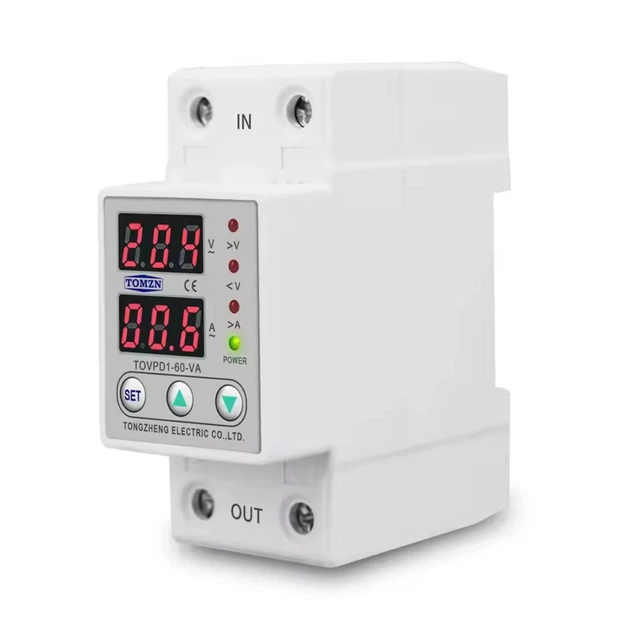 Реле напряжения защитное TOMZN (TOVPD1-60-VA) - изображение 2
