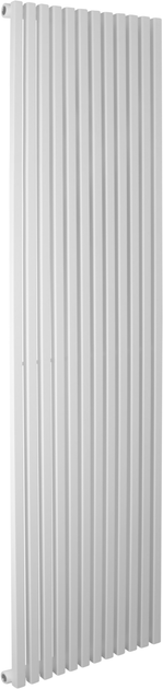 Радиатор трубный BETATHERM Quantum 1800x485x57 мм вертикальный Ral 9016M - изображение 2