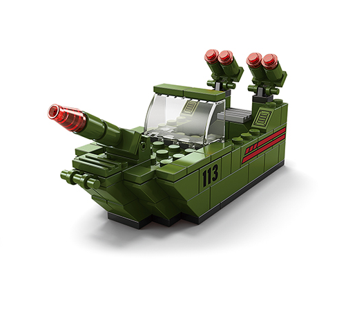 Конструктор "Бронемашина" 1000 деталей (K8857-4) - изображение 6