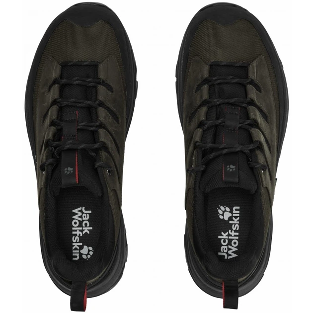 Напівчеревики трекінгові APEX HIKE TEXAPORE LOW M Jack Wolfskin A65570_E0205 44.5 Хакі (4064886675123) - Фото 5 Напівчеревики трекінгові APEX HIKE TEXAPORE LOW M Jack Wolfskin A65570_E0205 44.5 Хакі (4064886675123) - зображення 5