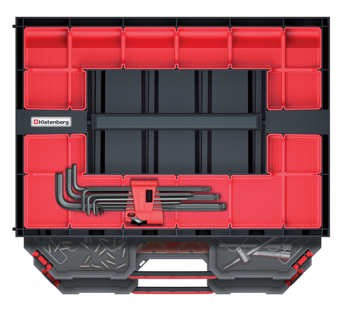 Чемодан для инструментов Kistenberg Tagercase 40 KTC40306S-S411 - Фото 2 Чемодан для инструментов Kistenberg Tagercase 40 KTC40306S-S411 - изображение 2