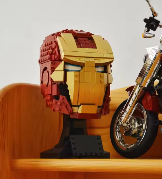 Конструктор Marvel Iron Man шлем Железного Человека Мстители - изображение 5