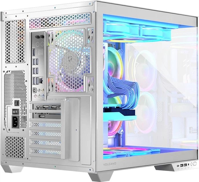 Obudowa Modecom Volcano Panorama ApexARGB 3F Midi White (AT-PANORAMA-3F-ARGB-20-000000-0002) - obraz 2