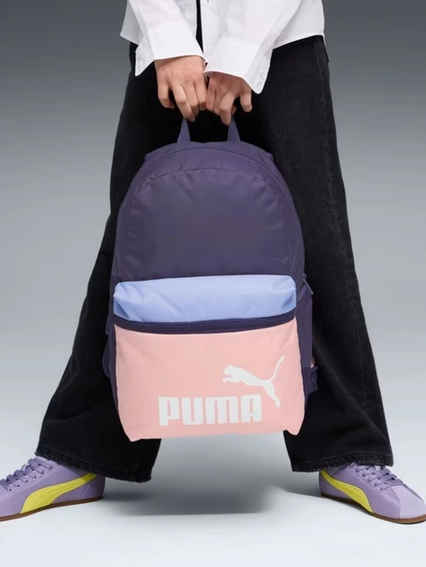 Рюкзак спортивный 22 л вмещает формат А4 Puma Phase Essentials 09117508 Deep Plum-Rosy Outlook (4069162047014) - Фото 2 Рюкзак спортивный 22 л вмещает формат А4 Puma Phase Essentials 09117508 Deep Plum-Rosy Outlook (4069162047014) - изображение 2