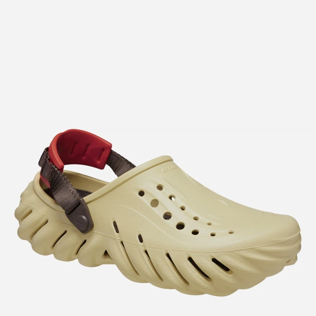Chodaki męskie Crocs Echo 207937-0HX 45-46 (M11) Beżowe - obraz 2