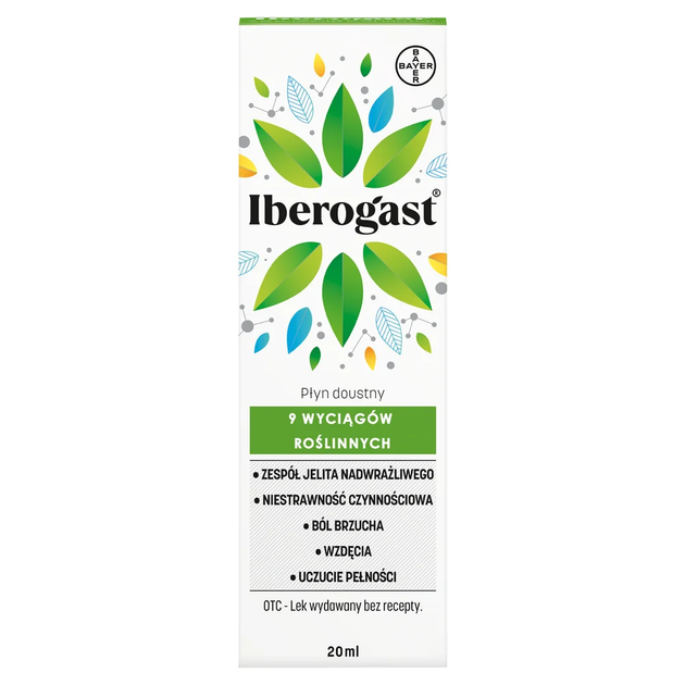 Иберогаст Iberogast - растительные капли при желудочно-кишечных расстройствах, от боли в животе, вздутие и спазмы, 20 мл - Фото 2 Иберогаст Iberogast - растительные капли при желудочно-кишечных расстройствах, от боли в животе, вздутие и спазмы, 20 мл - изображение 2