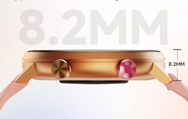 Смарт часы женские LEMFO W2 Pink (тонометр, пульсоксиметр) Amoled экран - Фото 9 Смарт часы женские LEMFO W2 Pink (тонометр, пульсоксиметр) Amoled экран - изображение 9