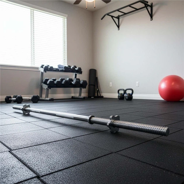 Гриф Actiget прямий різьбовий сталевий 180 см штанга та затискачі 25 мм ACT0006 (5908455308090) - зображення 11