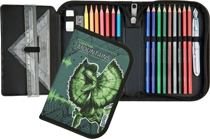 Piórnik Undercover Jurassic World z wyposażeniem (4043946311973) - obraz 3