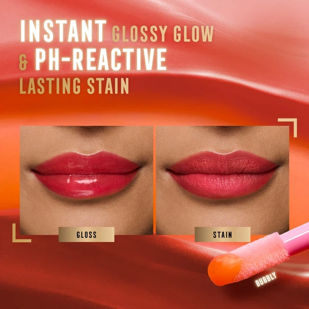 Блеск для губ Max Factor 2000 Calorie Match Maker Lip Gloss Stain 010 Bubbly 4.4 мл (3616306825734) - Фото 5 Блеск для губ Max Factor 2000 Calorie Match Maker Lip Gloss Stain 010 Bubbly 4.4 мл (3616306825734) - изображение 5
