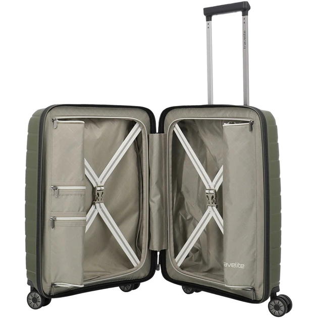 Чемодан ручная кладь Travelite AIR BASE 37 л S Olive Зеленый TL075347-86 - Фото 3 Чемодан ручная кладь Travelite AIR BASE 37 л S Olive Зеленый TL075347-86 - изображение 3
