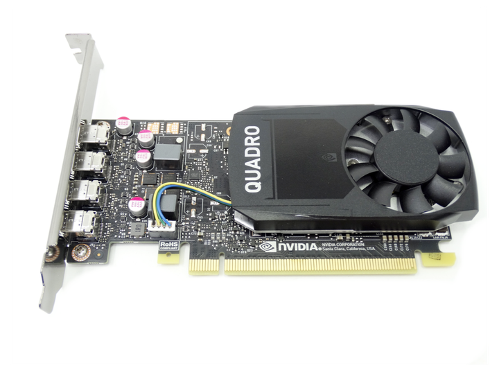 Дискретна відеокарта nVidia Quadro P1000, 4 GB GDDR5, 128-bit / miniDP б/в - зображення 4