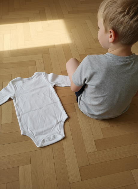 Боди H&M 62 sm Белый (HM-07310279-White) - изображение 7