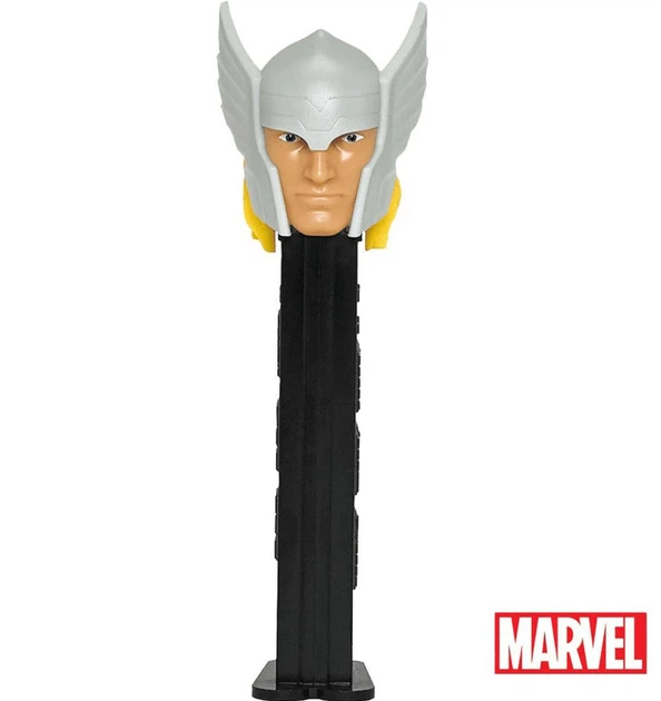 Диспенсер із цукерками Pez Marvel Collection Тор 17г - Фото 5 Диспенсер із цукерками Pez Marvel Collection Тор 17г - зображення 5