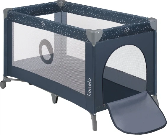 Манеж-кровать 2 в 1 Lionelo Stefi Blue Grey (LO-STEFI BLUE GREY) - Фото 1 Манеж-кровать 2 в 1 Lionelo Stefi Blue Grey (LO-STEFI BLUE GREY) - изображение 1
