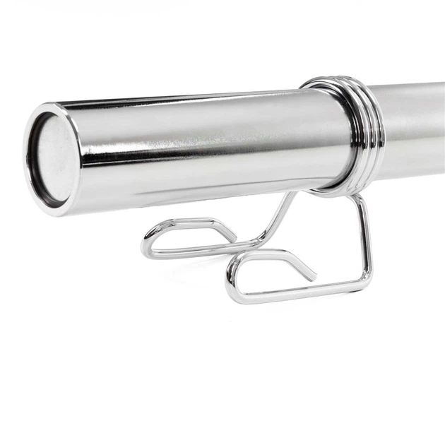 Гриф Actiget Прямий Олімпійський Сталевий 220 см Штанга та затискачі 50 мм ACT0008 (5908455308113) - зображення 10