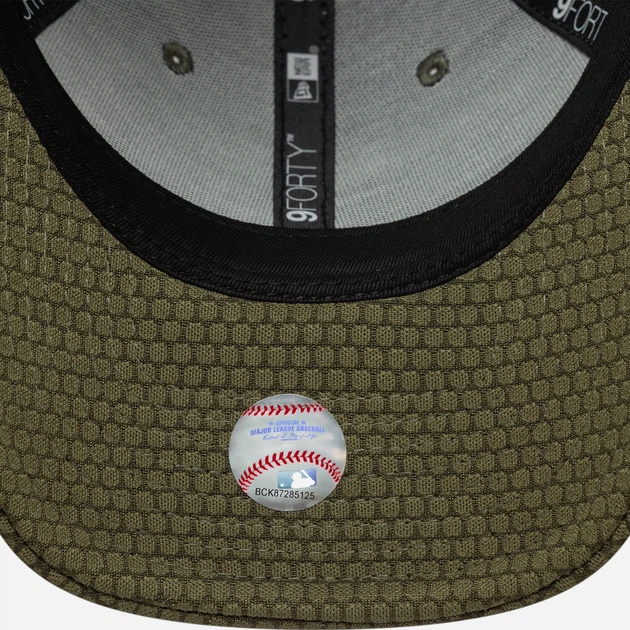 Кепка чоловіча New Era Flawless Mesh 940 La Dodgers 60771731 One Size Темно-зелена (199196507728) - зображення 5