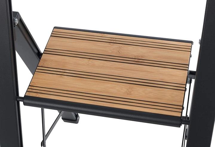 Драбина Wenko алюмінієва 2-ступенева Чорна (4008838217368) - зображення 8