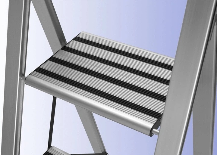 Драбина Wenko алюмінієва 4-ступенева Сіра (4008838601006) - зображення 4