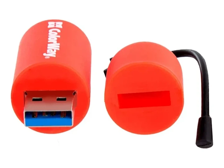 Флешка ColorWay 32GB Fire Red (CW-USBFE32) - зображення 4