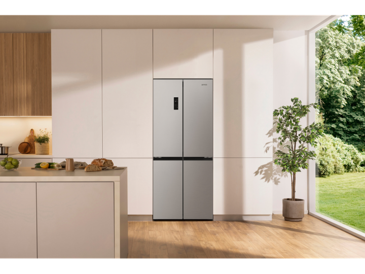 Холодильник з морозильною камерою Gorenje NRM819E61X – фото