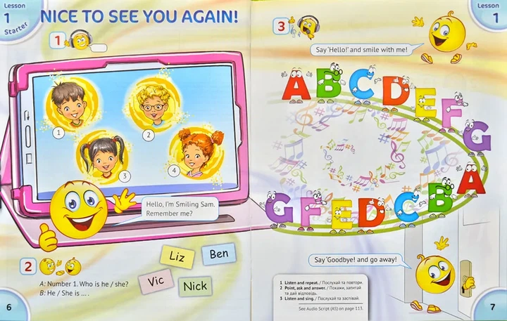 Учебник для 2 класса English with Smiling Sam 2 (с аудиосопровождением и мультимедийной интерактивной программой) - изображение 3