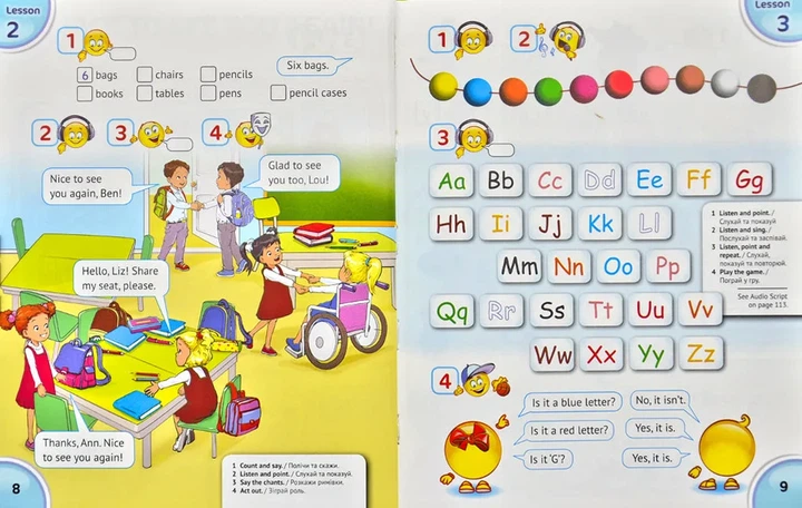 Учебник для 2 класса English with Smiling Sam 2 (с аудиосопровождением и мультимедийной интерактивной программой) - изображение 4