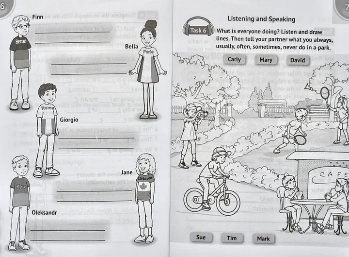 Англійська мова. Робочий зошит для 4 класу "Activity Book" (з аудіосупроводом, мультимедійною програмою та тестами) - Фото 10 Англійська мова. Робочий зошит для 4 класу "Activity Book" (з аудіосупроводом, мультимедійною програмою та тестами) - зображення 10
