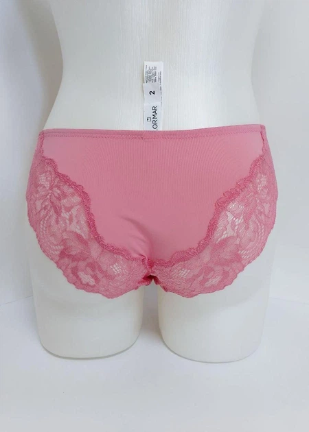 Женские трусы слипы Lormar SATENSLIP 20181L М Коралловый - изображение 2