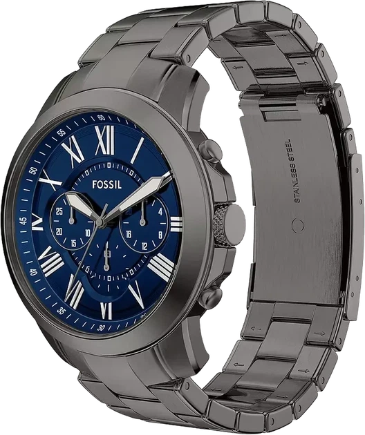 Мужские часы Fossil Grant Chronograph FS6133 - изображение 9