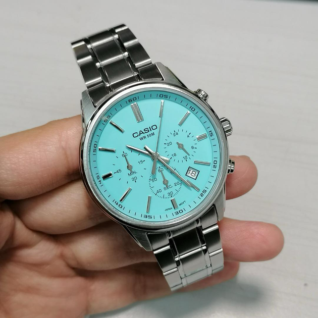 Мужские часы Casio MTP-E515D-2A2 - изображение 9