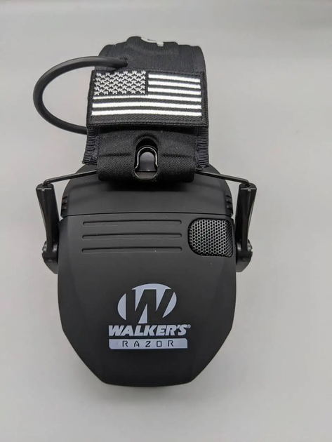 Навушники тактичні активні на шолом Walker's Razor із кріпленням OPS Core One Size Чорний (2864252883) - изображение 5