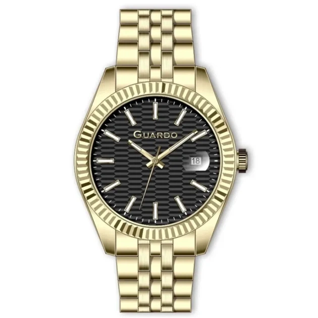 Годинник чоловічий GUARDO Premium 012810-2 - Фото 3 Годинник чоловічий GUARDO Premium 012810-2 - зображення 3