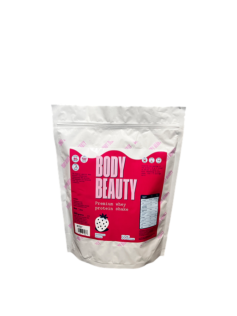 Протеїн Body Beauty Premium Whey Protein Shake Полуниця 1.5 кг Гідролізат для здоров'я та краси - Фото 1 Протеїн Body Beauty Premium Whey Protein Shake Полуниця 1.5 кг Гідролізат для здоров'я та краси - зображення 1