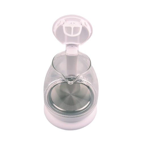 Електрочайник 1,0л 1100W скло (диск) білий MR-055-WHITE Maestro - изображение 3