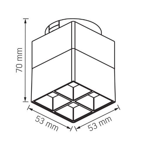 LED Світильник магнітний трековий 7,5W 4000К 48V чорний VL-TRMS-LE24B Videx - зображення 8